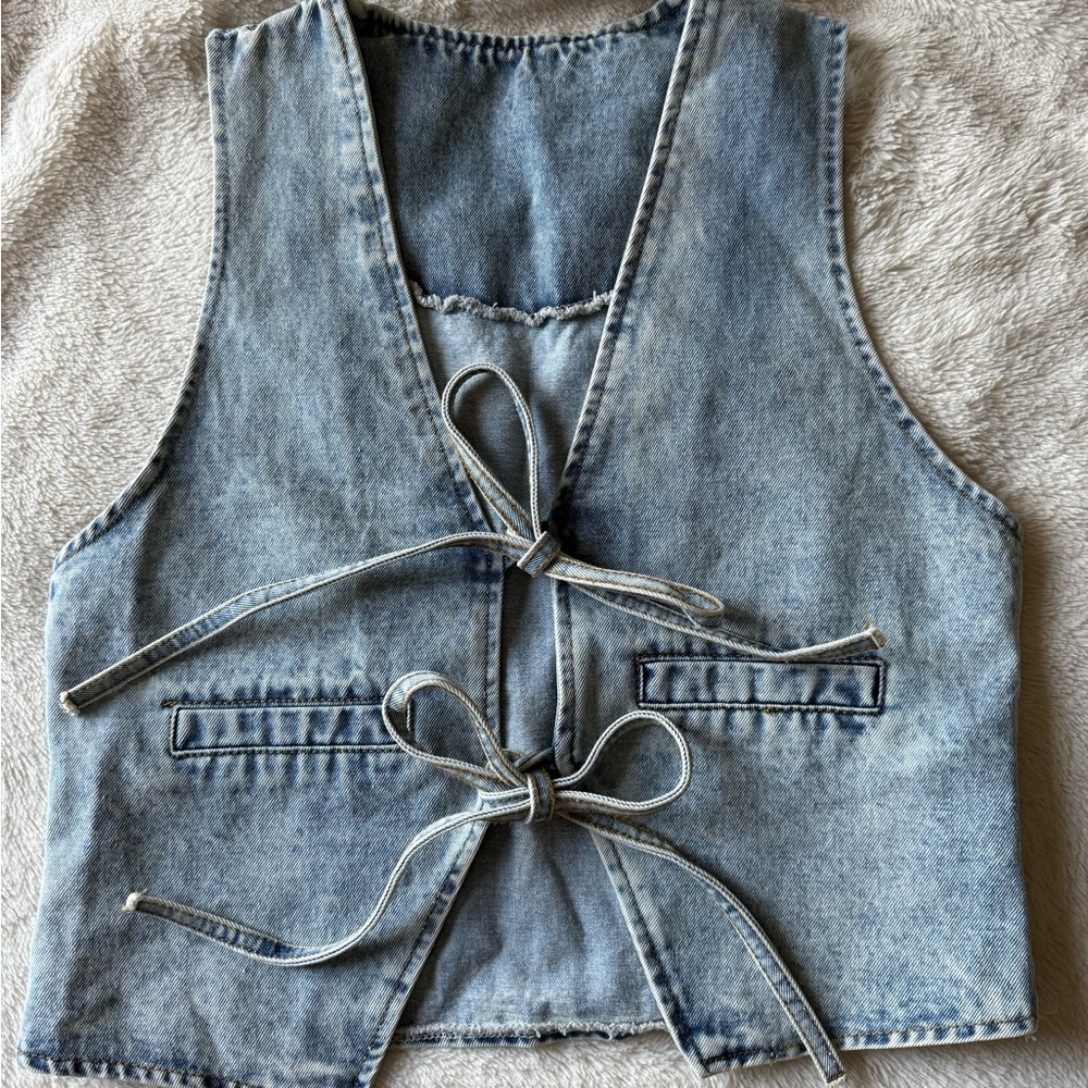 Amazon Women's Denim Tank Top Vest